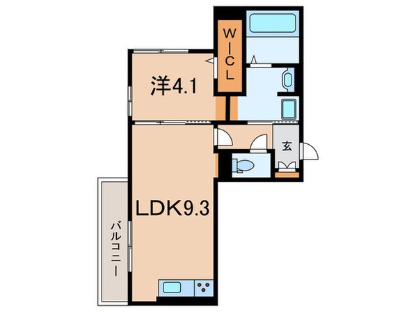 アンベリールの物件間取画像